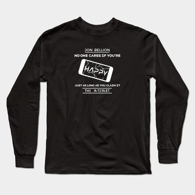 The Internet Happy Long Sleeve T-Shirt by usernate